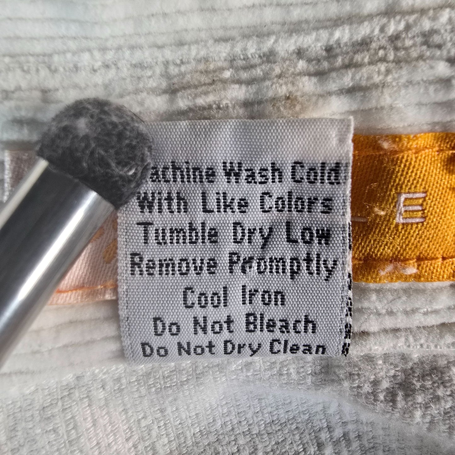 2000s Tulle Anthropologie Women's Fitted Ivory Corduroy Jacket (S) *Fair