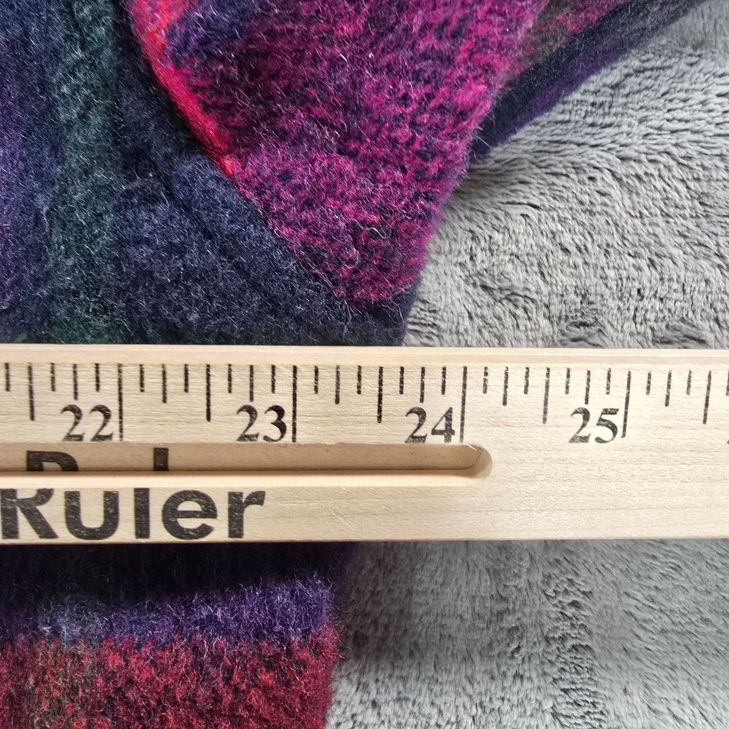 Vintage 1990s Braetan Made in USA Plaid Wool Blend Snap Button Jacket (M)