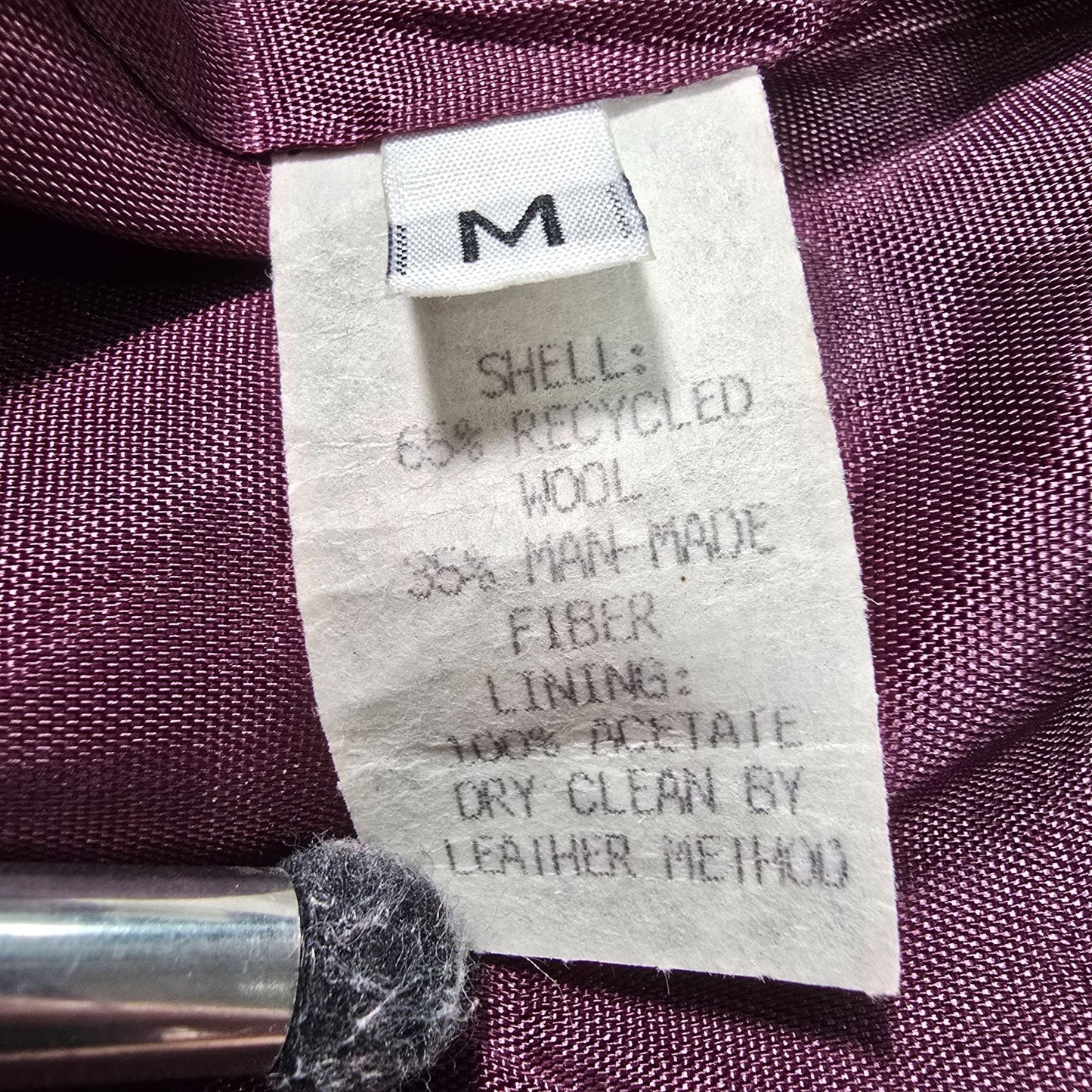 Vintage 1990s Braetan Made in USA Plaid Wool Blend Snap Button Jacket (M)