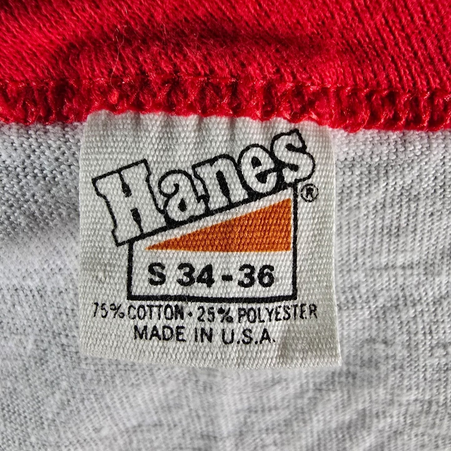 Viintage 1970s "FHA Hero" Future Homemakers of America Ringer Tee T-Shirt (XS)
