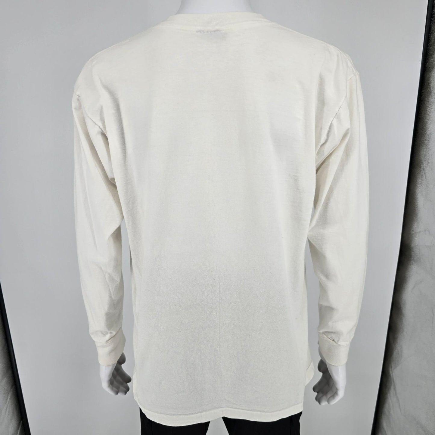 Vintage 1989 Hurricane Hugo Survivor Myrtle Beach Long Sleeve T-Shirt (L/XL)