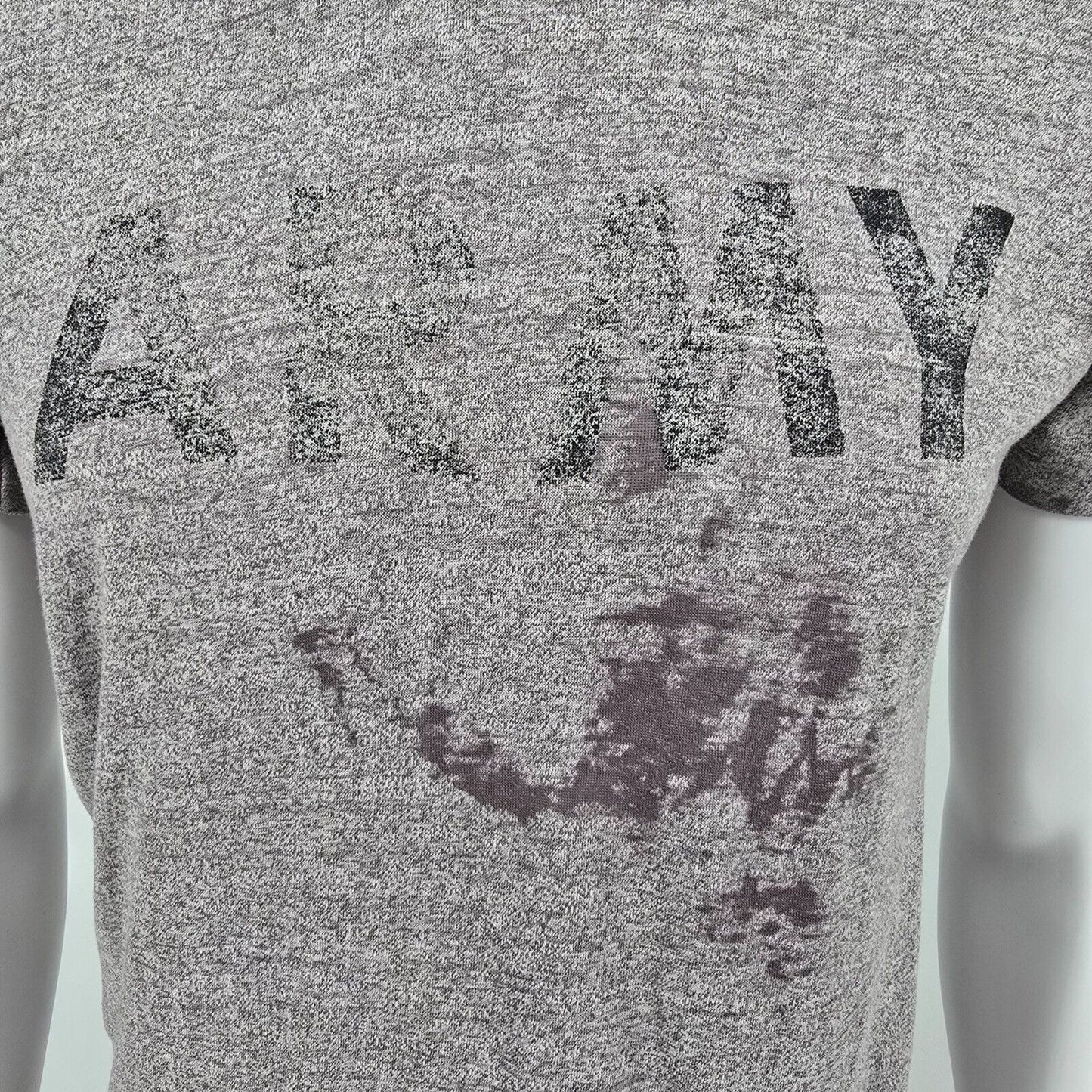Thrashed Vintage 1991 U.S. Army Physical Fitness Uniform (PFU) Gray T-Shirt (M)