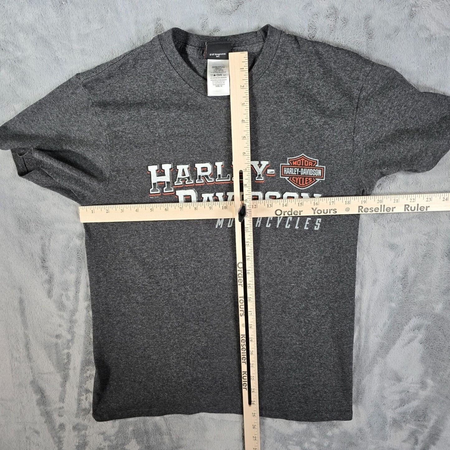 2017 Barnett Harley-Davidson El Paso, Texas Dark Gray Graphic T-Shirt (M)