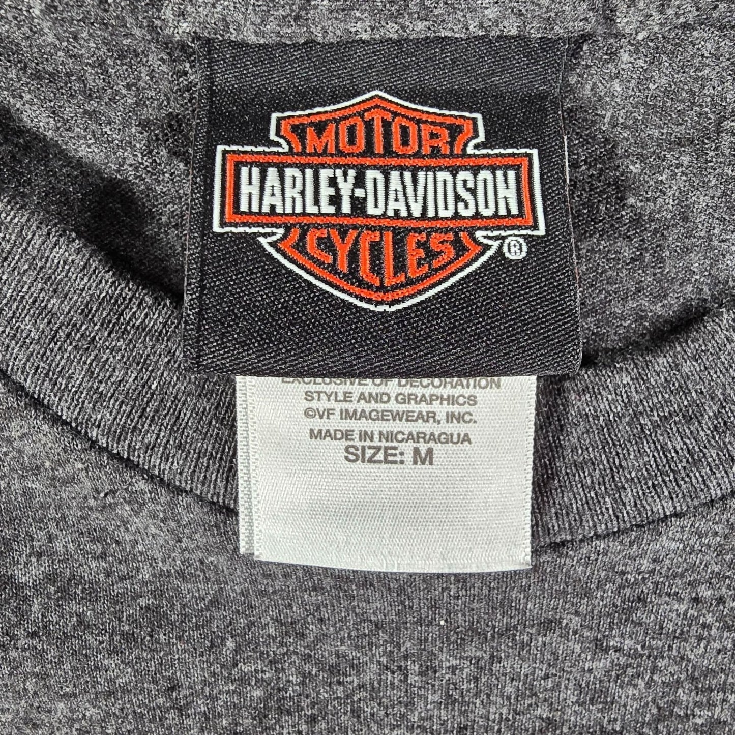 2017 Barnett Harley-Davidson El Paso, Texas Dark Gray Graphic T-Shirt (M)