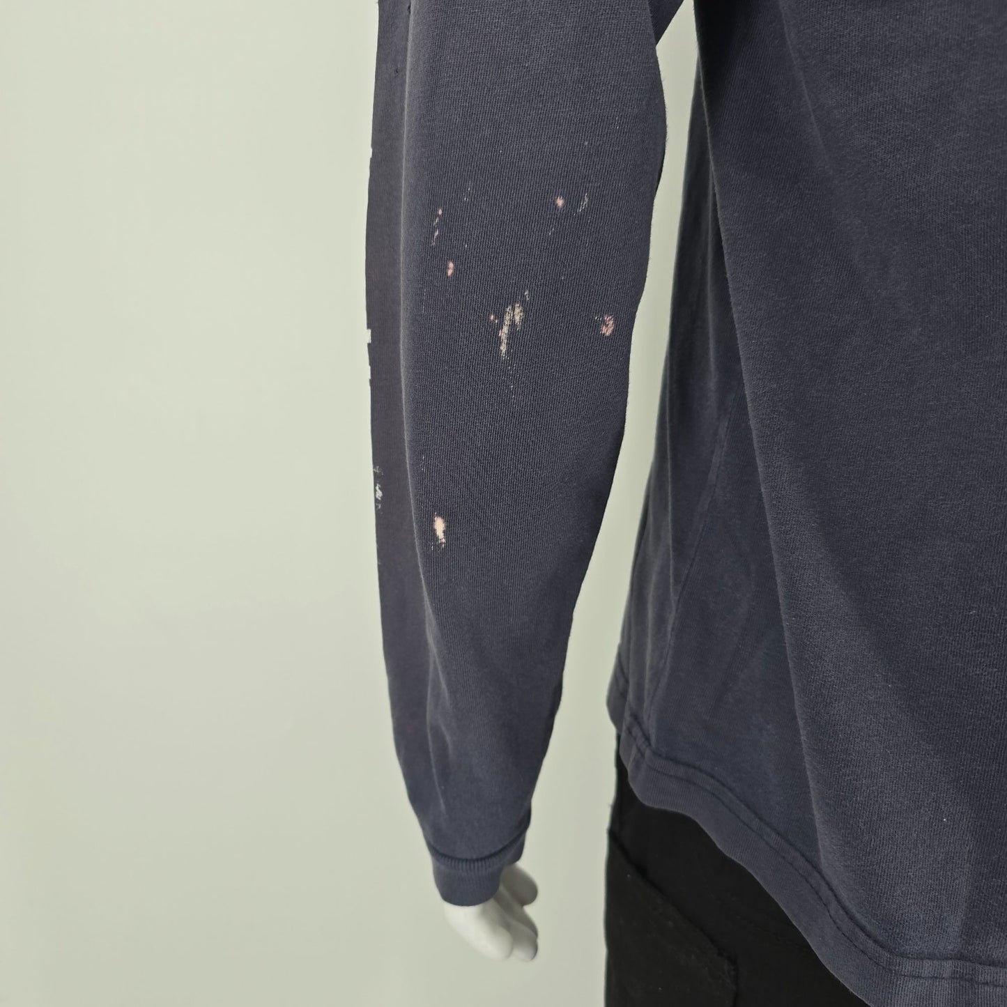 Distressed Vintage Y2K Quiksilver Edition Long Sleeve Surfer T-Shirt (L)