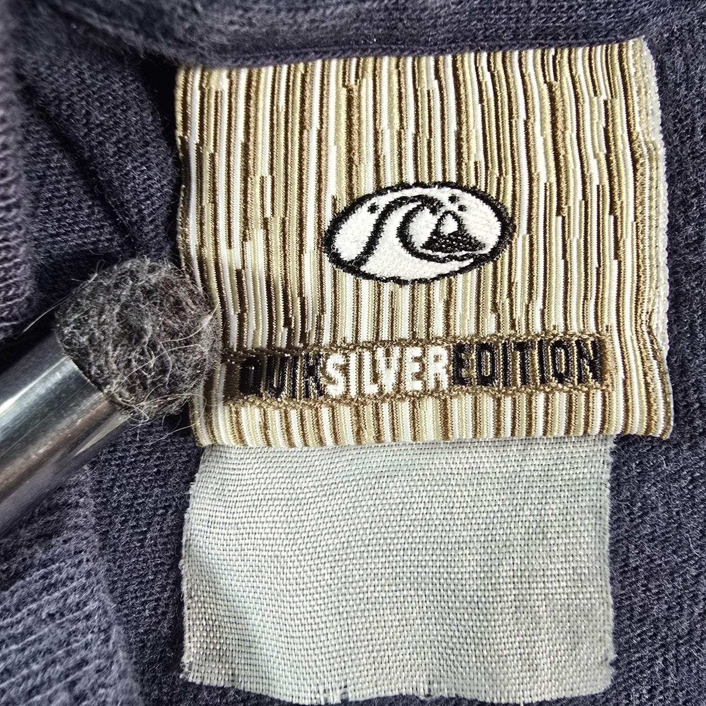 Distressed Vintage Y2K Quiksilver Edition Long Sleeve Surfer T-Shirt (L)