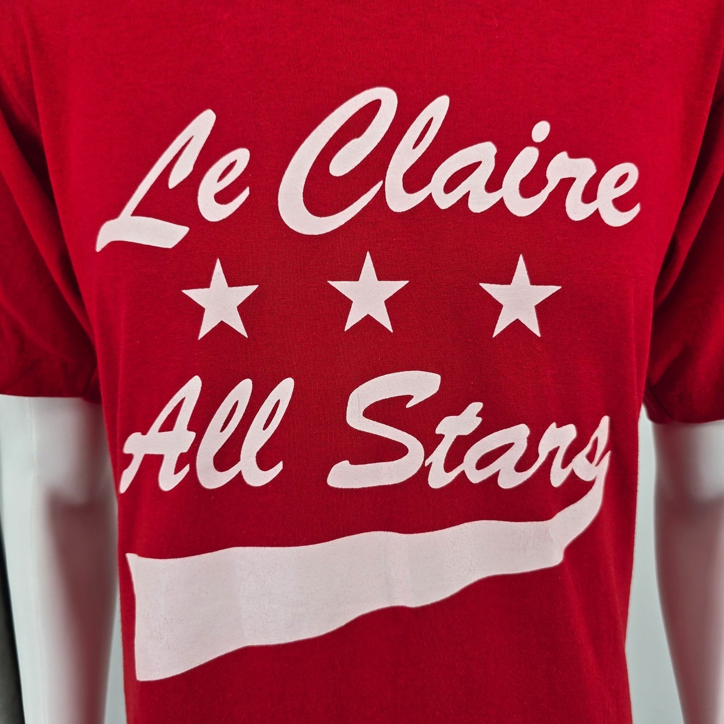Vintage 1990s Le Claire All Stars #10 Baseball Tournament Team Iowa T-Shirt (M)