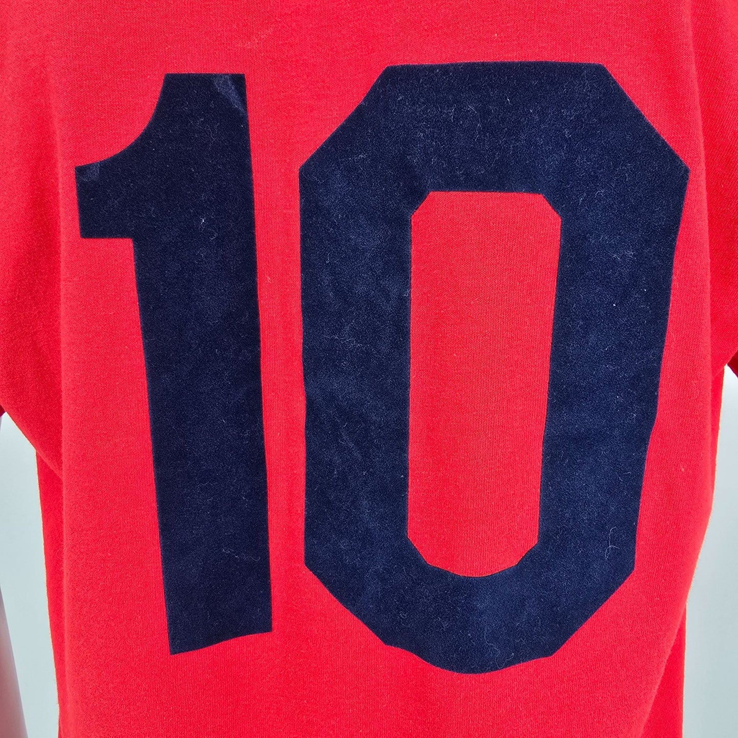 Vintage 1990s Le Claire All Stars #10 Baseball Tournament Team Iowa T-Shirt (M)