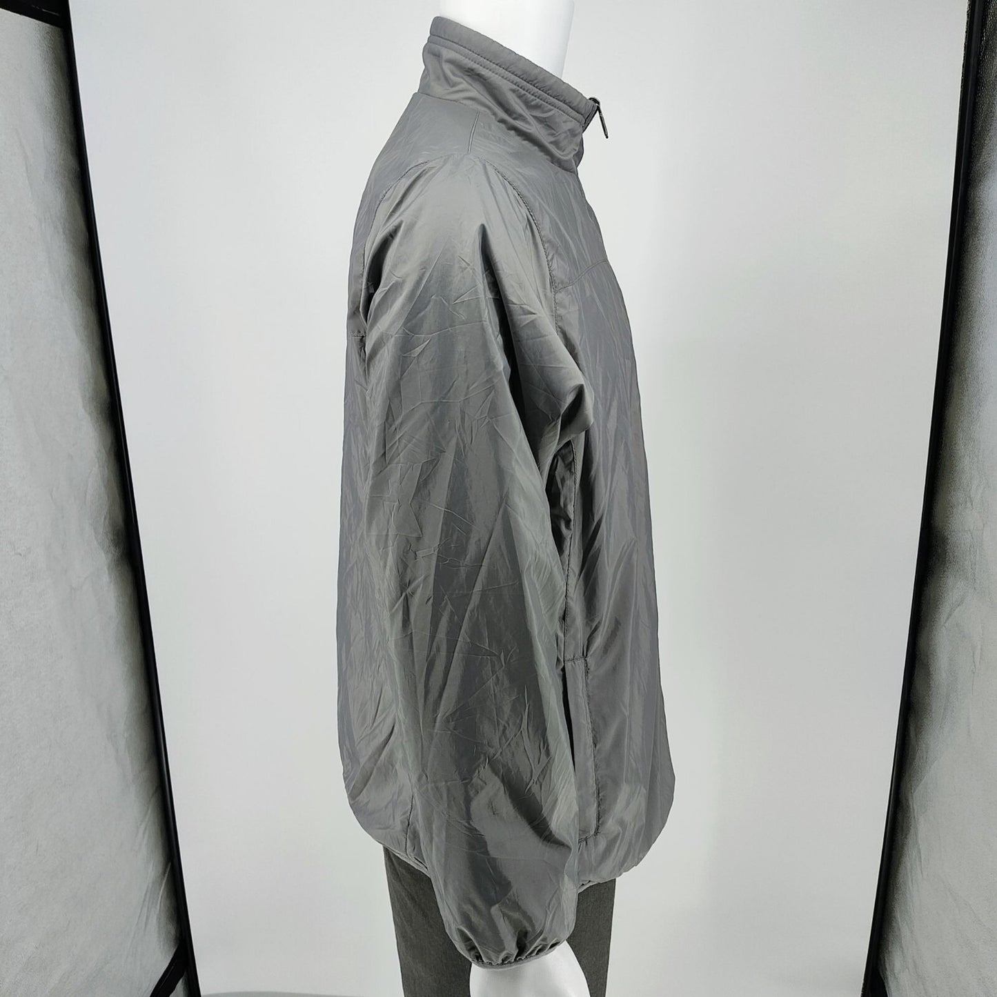 NFL Pro Line Arizona Cardinals Womens Reversible Full Zip Black/Gray Jacket (L)