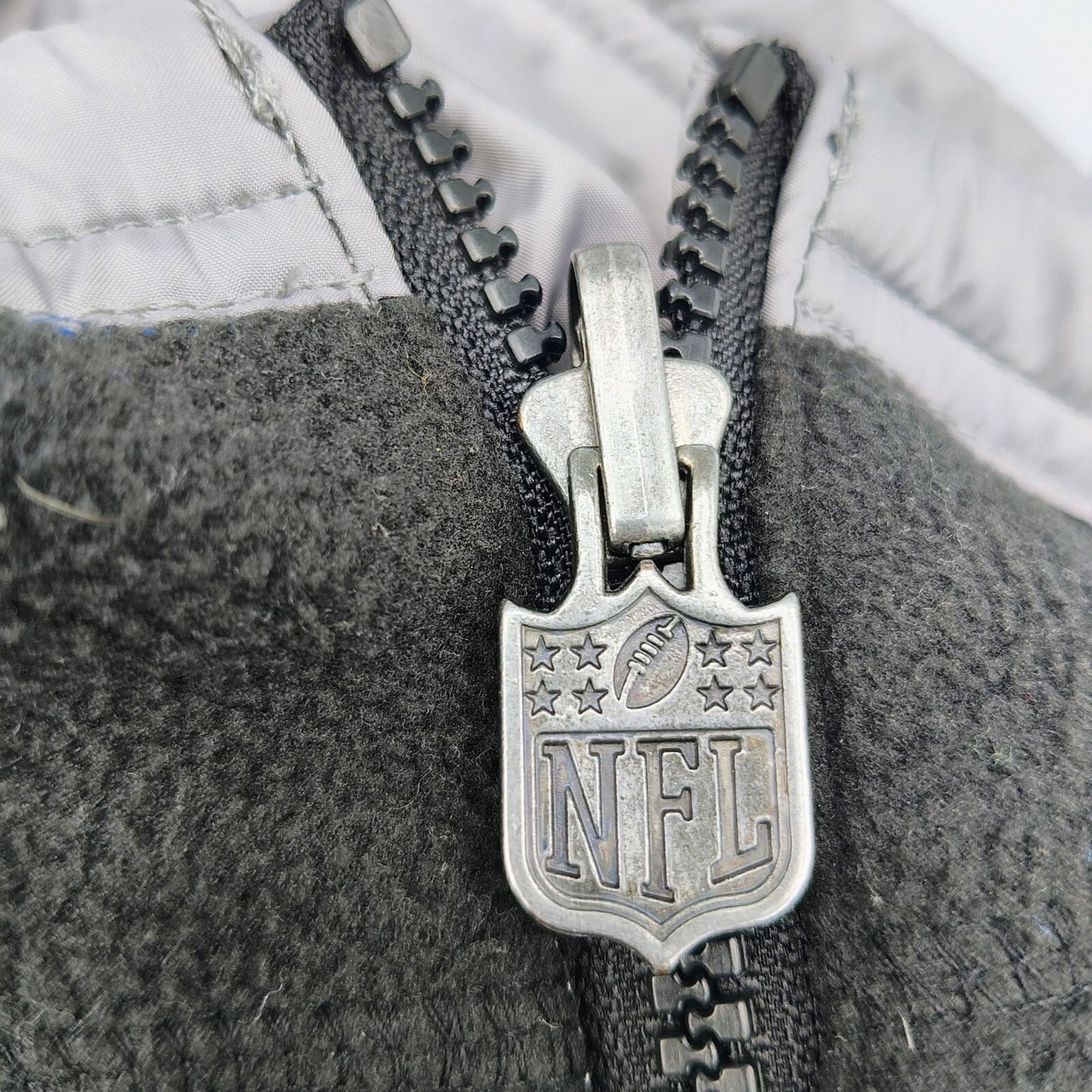 NFL Pro Line Arizona Cardinals Womens Reversible Full Zip Black/Gray Jacket (L)
