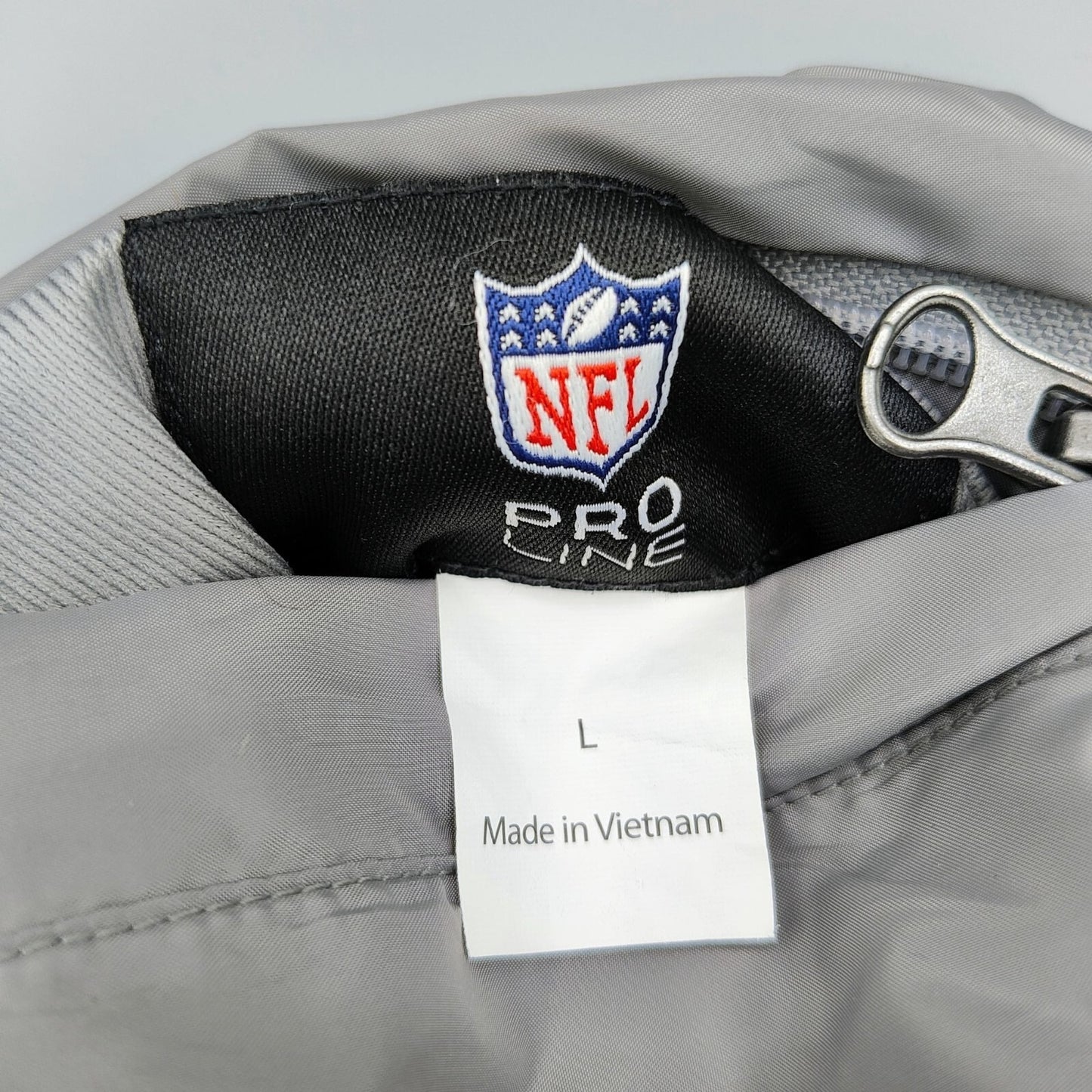 NFL Pro Line Arizona Cardinals Womens Reversible Full Zip Black/Gray Jacket (L)