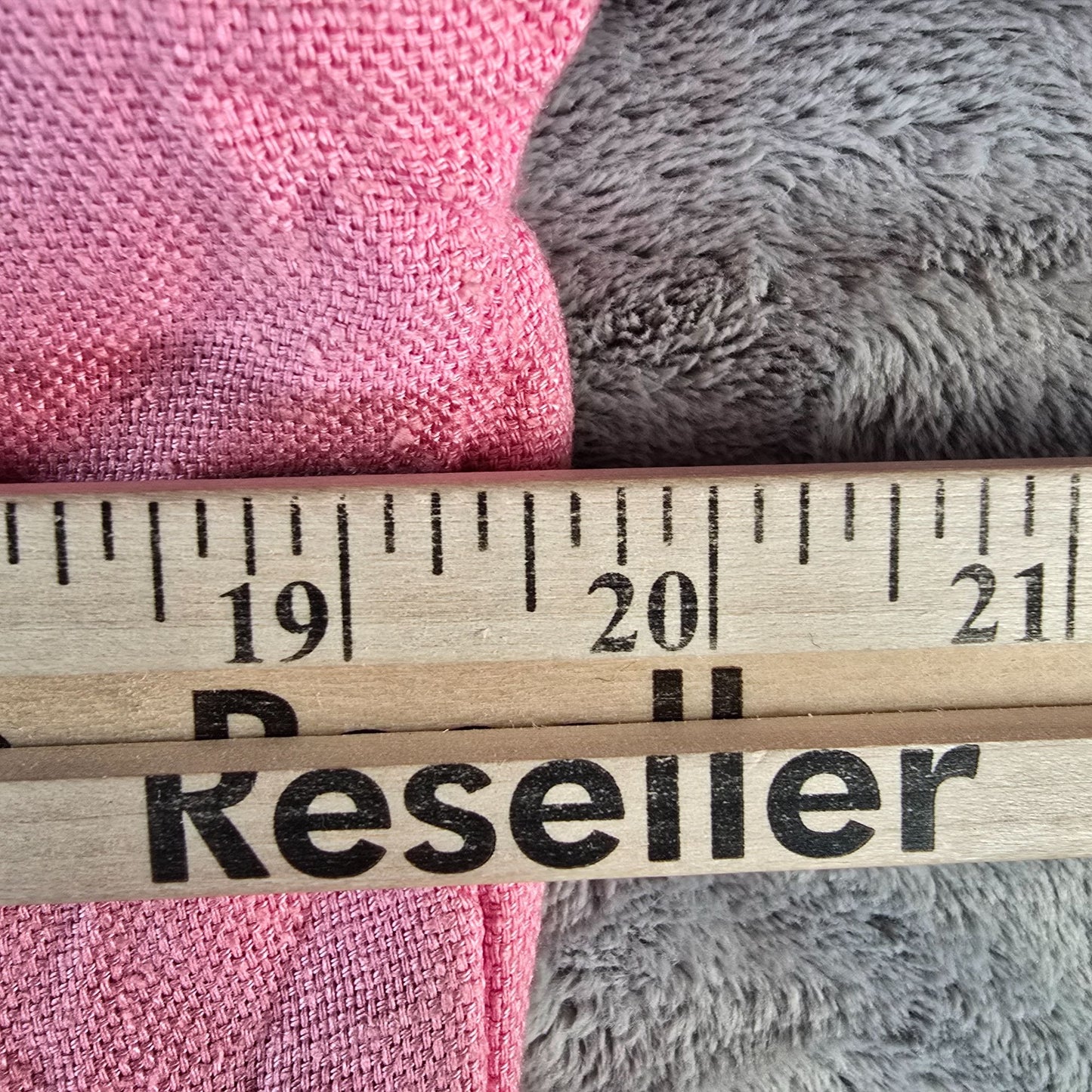 Vintage 1980s Handmade Vintage Pink Mandarin Collar Duster Coat (M)