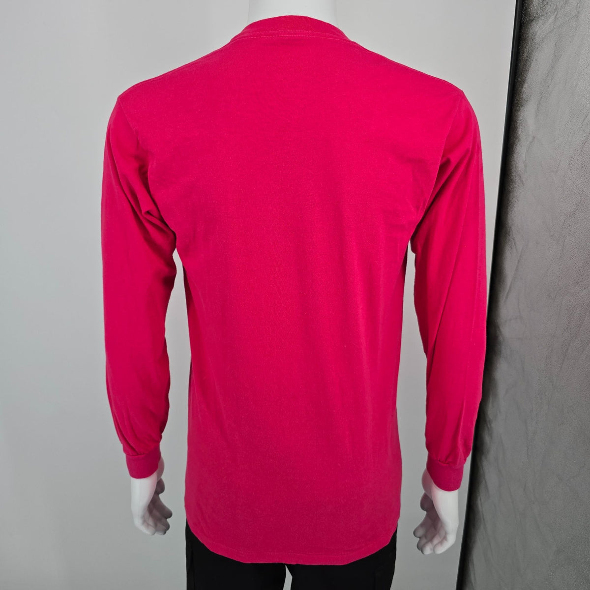 Vintage 1980s Belton Tough Tee Sail the Great Lakes Pink Long Sleeve T-Shirt (M)