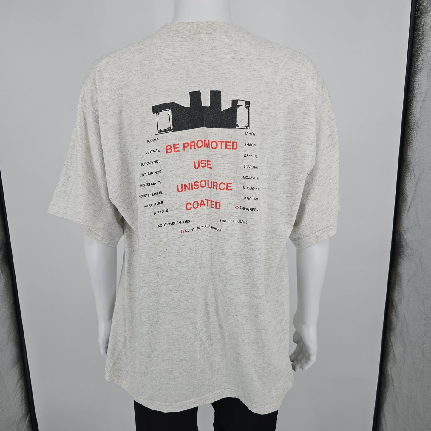 Vintage 1990s Hazelwood Team Promo Unisource Worldwide Promo T-Shirt (XXL)