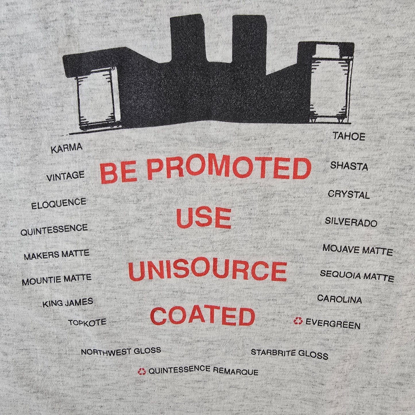 Vintage 1990s Hazelwood Team Promo Unisource Worldwide Promo T-Shirt (XXL)