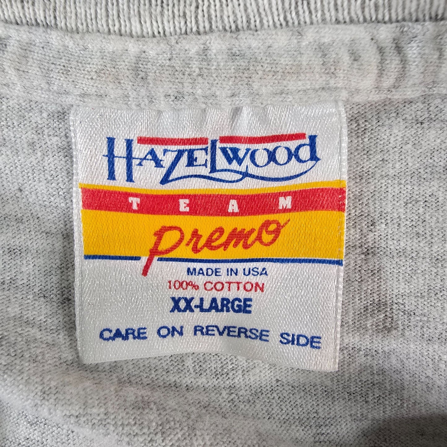 Vintage 1990s Hazelwood Team Promo Unisource Worldwide Promo T-Shirt (XXL)
