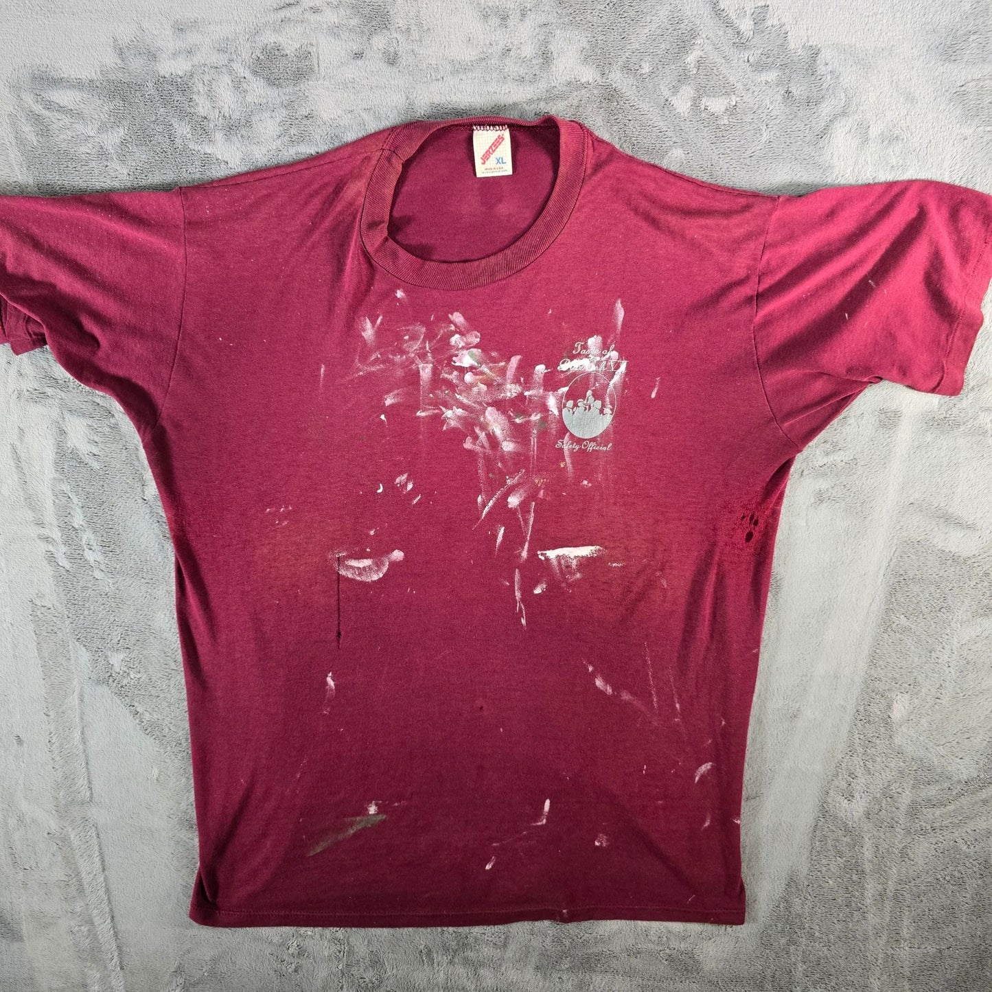 Thrashed Vintage 1994 Taste of Blue Ash VI Safety Official Festival T-Shirt (XL)