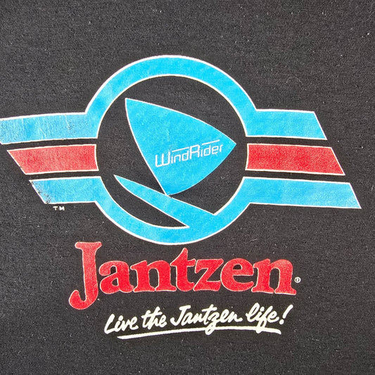 Vintage 1980s Sportswear Jantzen WindRider "Live the Jantzen Life" T-Shirt (L)