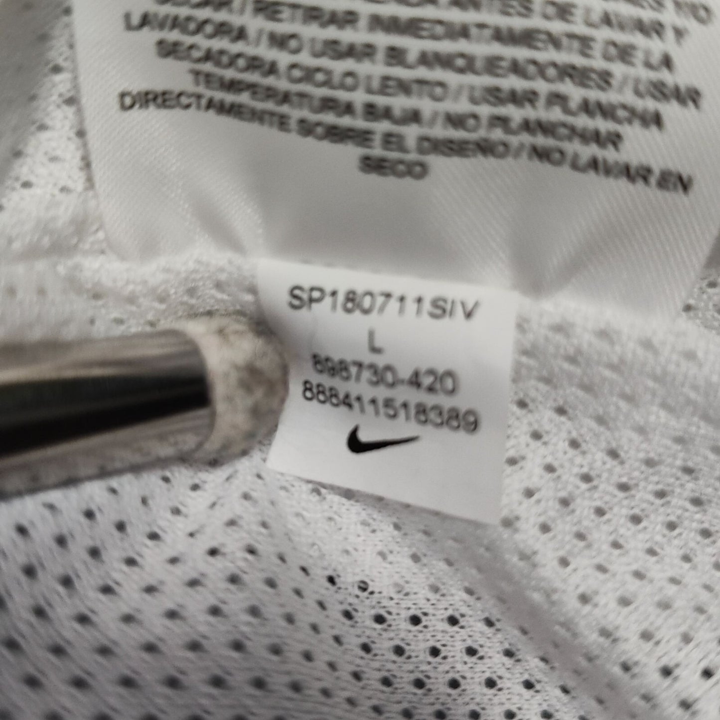 Nike Mens Windrunner East Cobb Lacrosse Hedgehogs Hooded Windbreaker Jacket (L)