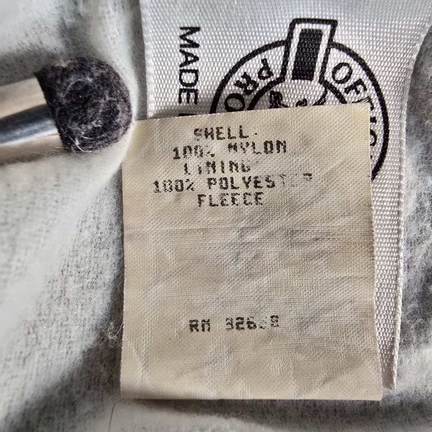 Vintage 1980s Bud Light Delivery Driver Fleece Lined Satin Bomber Jacket (M)