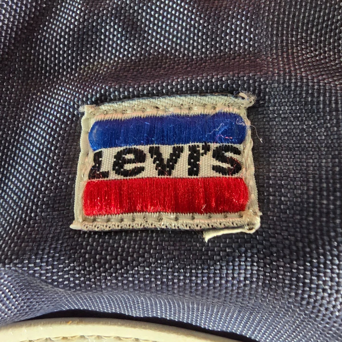 Distressed Vintage 1980s Levi's USA Olympics 1984 Duffel Travel Bag (M/L)