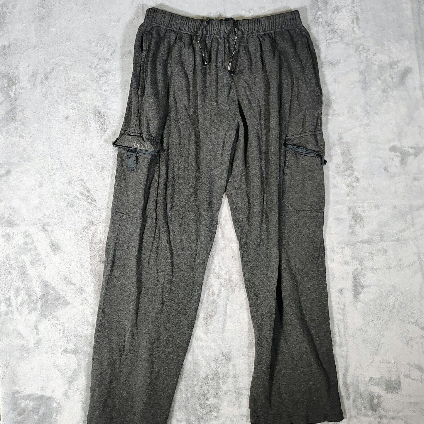Vintage Versace Intensive Women's Gray Sweatpant Pajama Pants (XXL)
