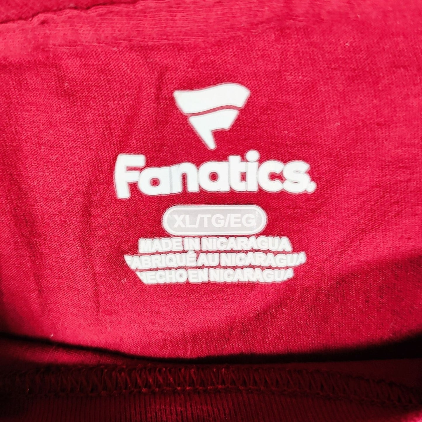 Fanatics Colorado Avalanche Stanley Cup Final 2022 Red Graphic T-Shirt (XL)