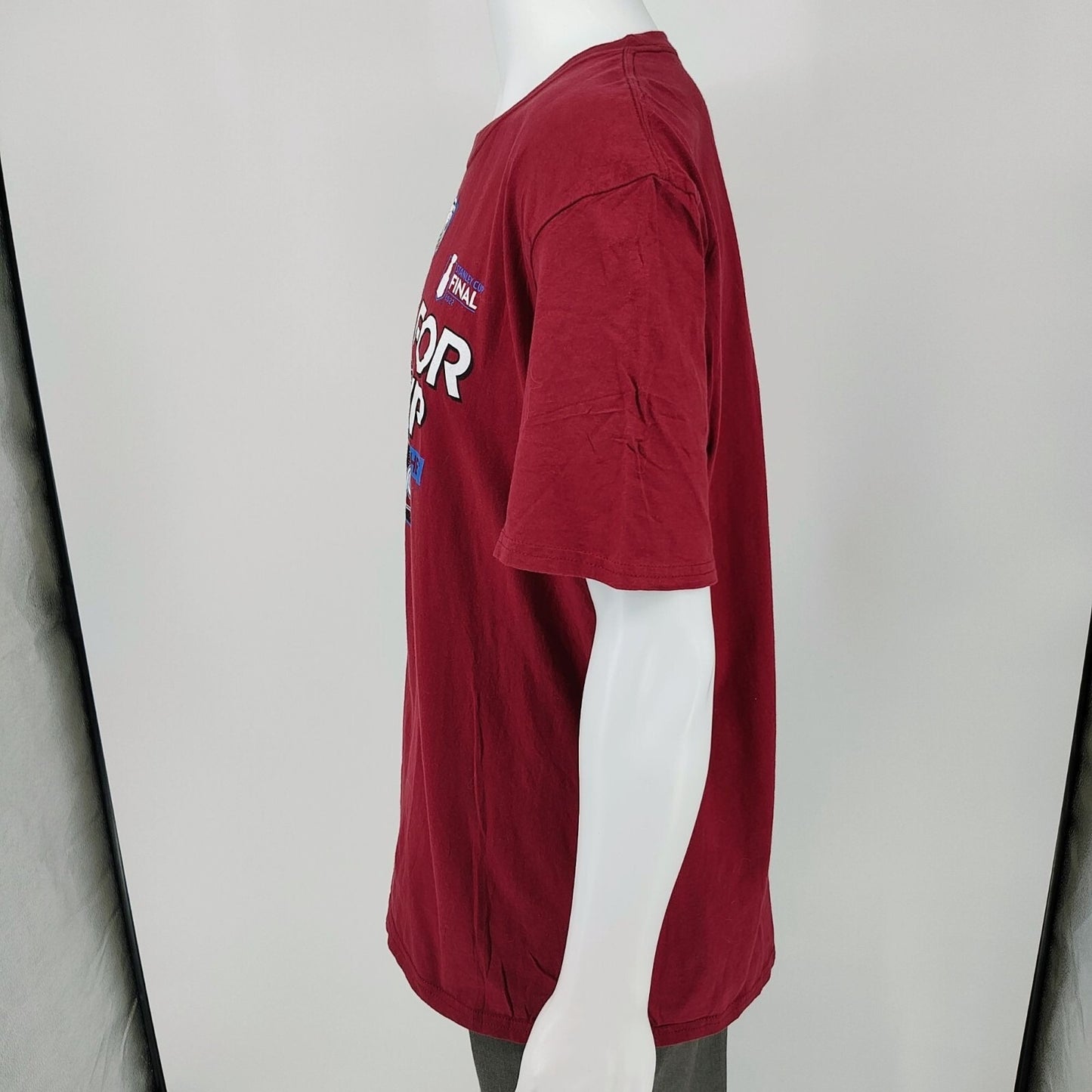 Fanatics Colorado Avalanche Stanley Cup Final 2022 Red Graphic T-Shirt (XL)