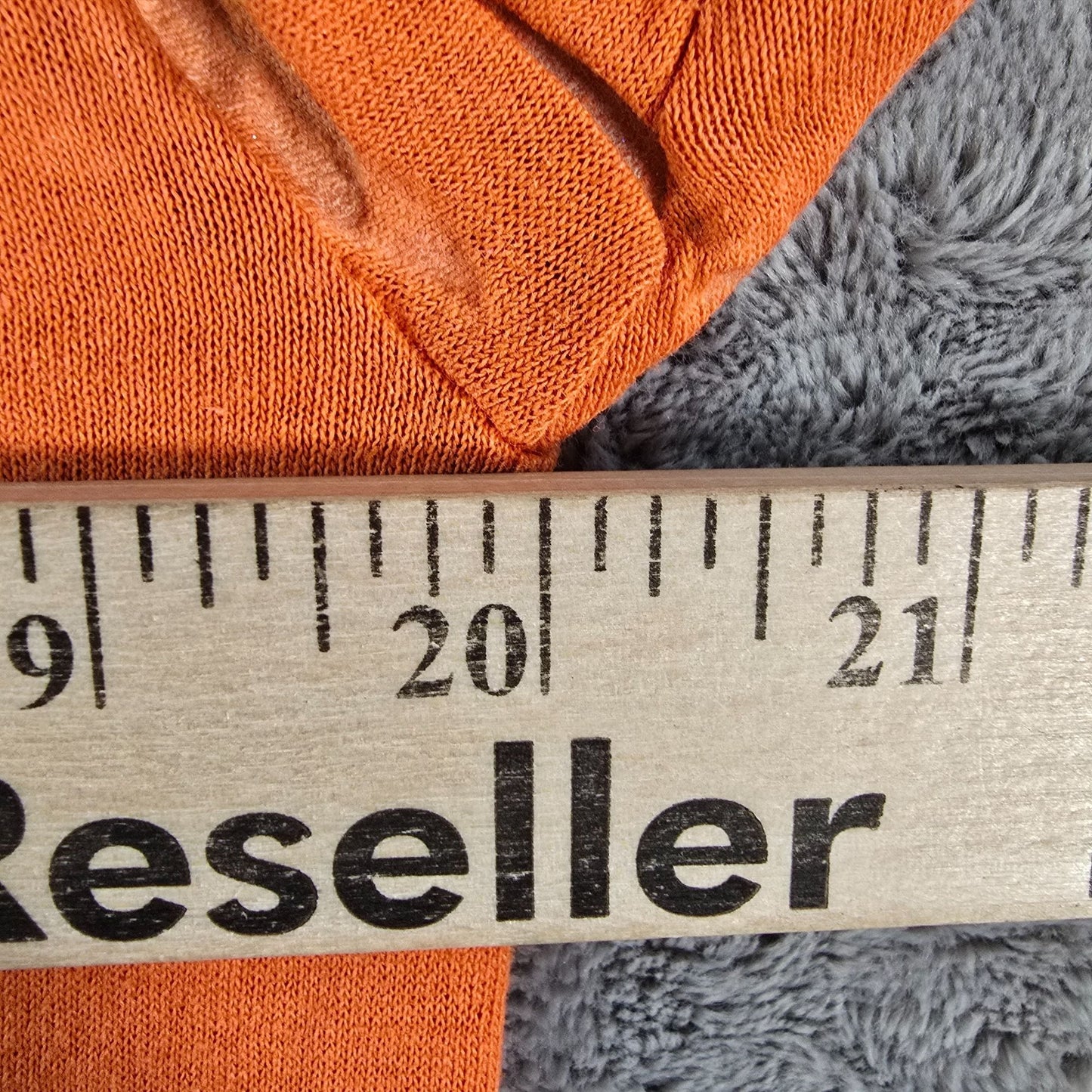 Distressed Vintage 1980s Sportswear Orange RSI Roadway Safety Inc. T-Shirt (M)