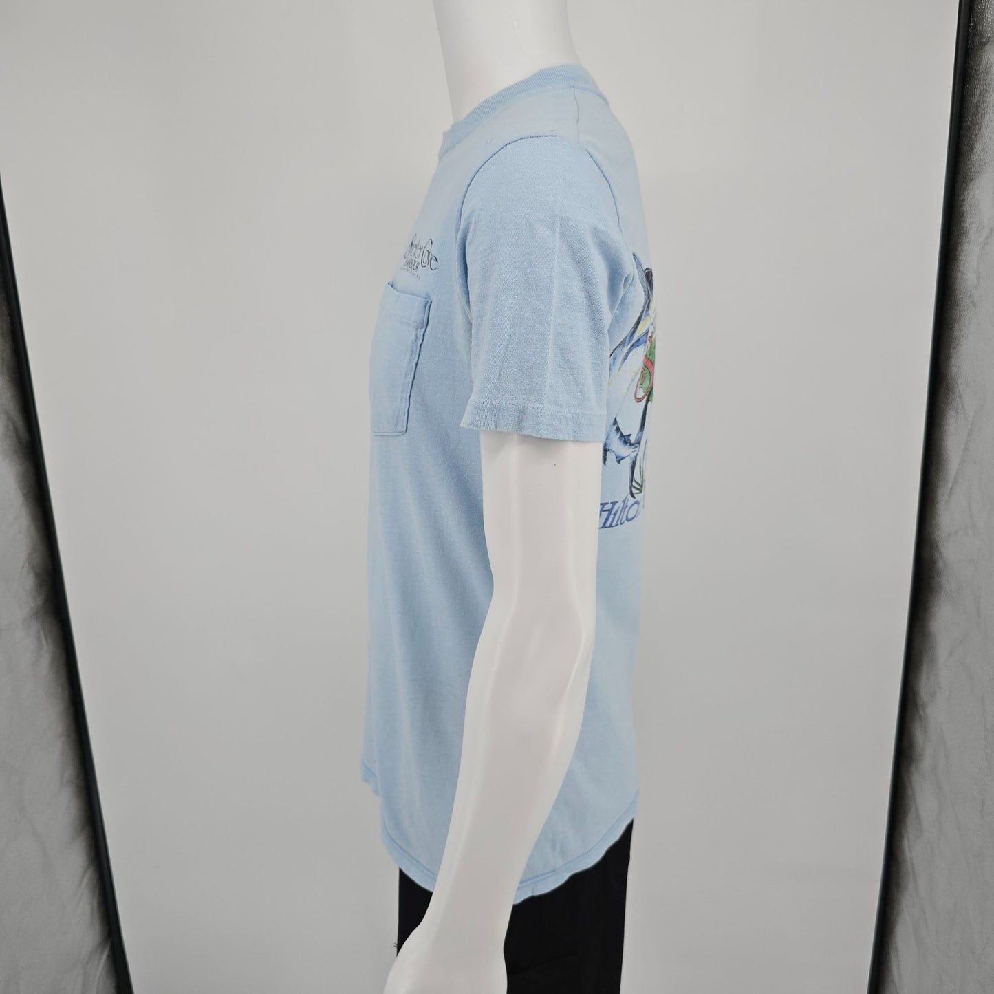 Vintage 1980s Shelter Cove Harbour Hilton Head Island SC Pocket T-Shirt (S/M)