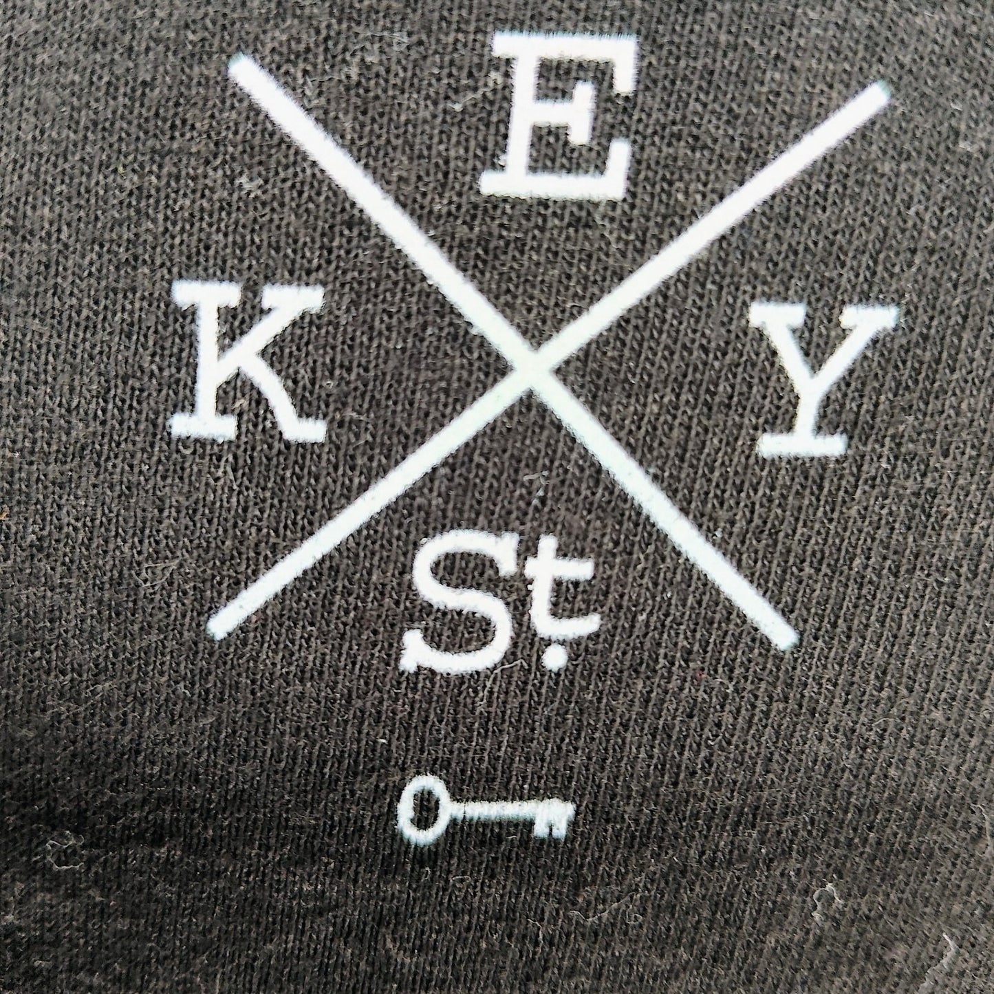 Key Street Nissan Skyline GT-R Black Graphic T-Shirt (2XL) *Flaw*