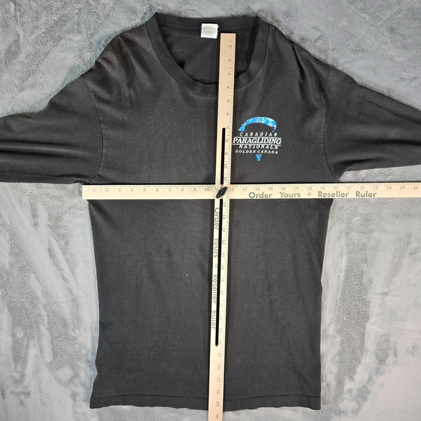 Vintage 1995 Canadian National Paragliding Championships Long Sleeve T-Shirt (M)
