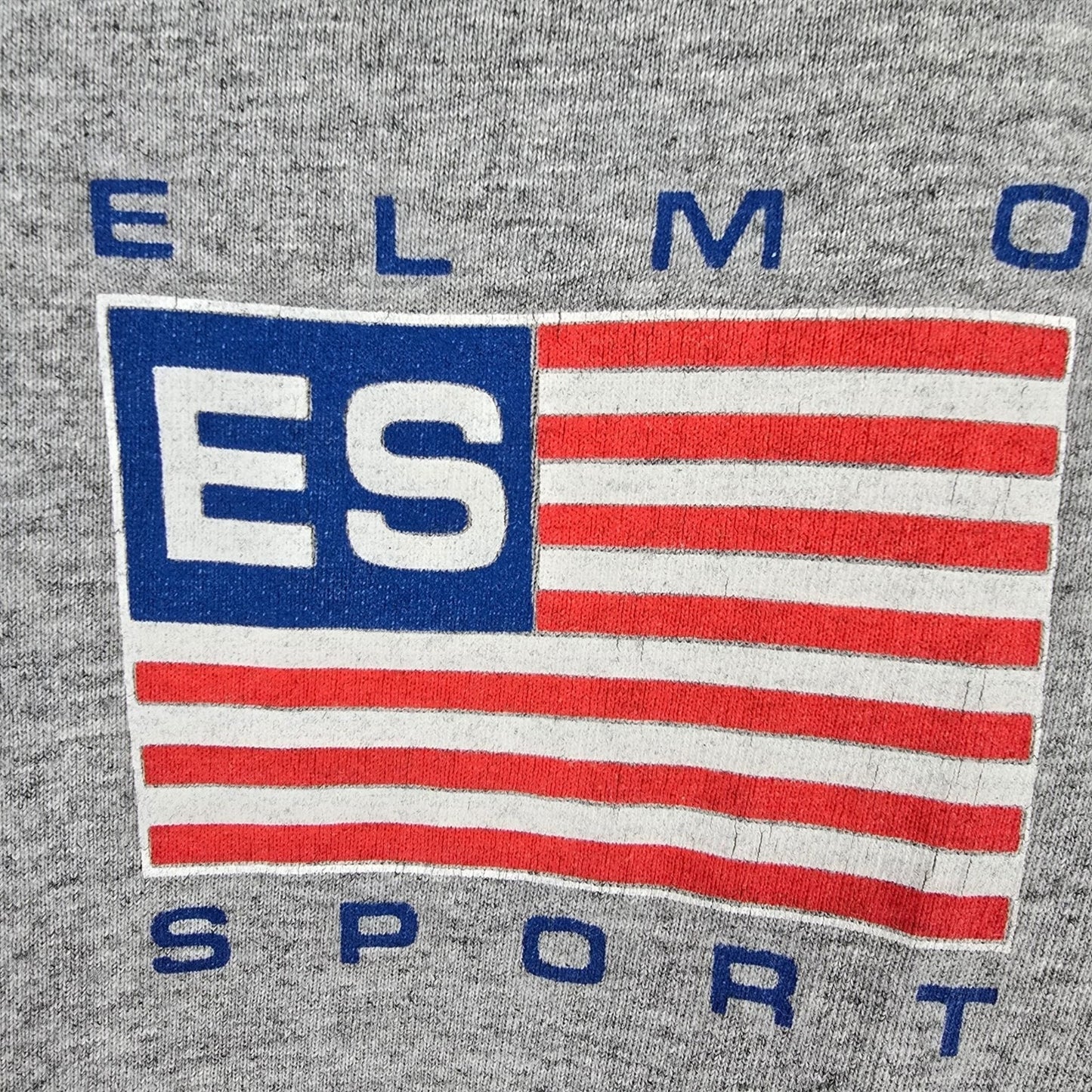 Vintage 1990s Elmo Sport Sportswear Jim Henson's Sesame Street T-Shirt (L/XL)